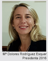 Mª Dolores Rodríguez Esquer-Presidenta 2016